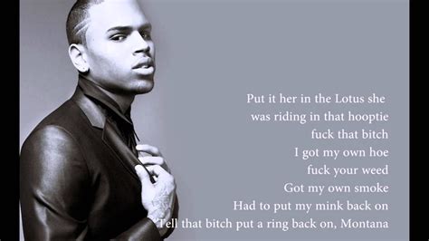 Lyrics for Loyal by Chris Brown 